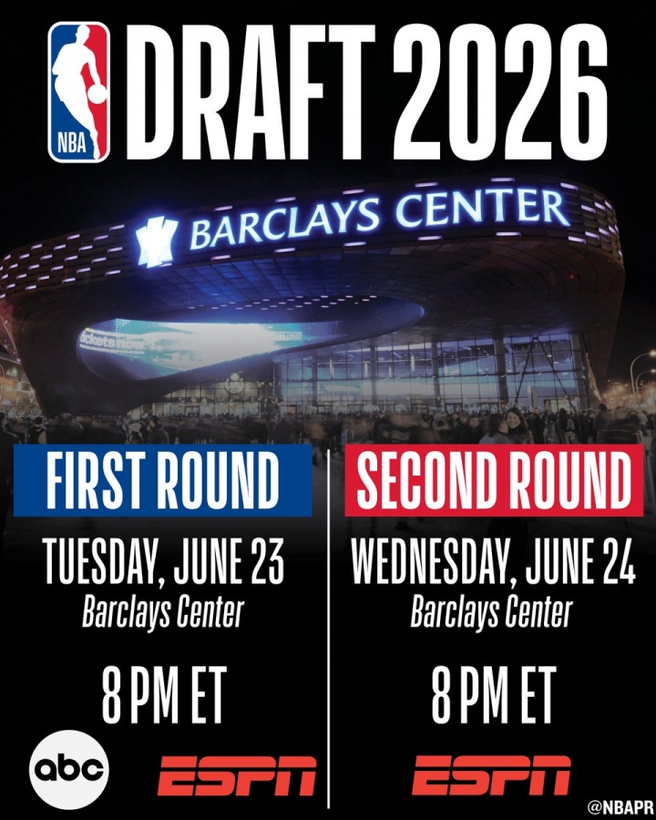开云登录入口-超级大年来了！26年NBA选秀大会定档：6月24日首轮 25日次轮